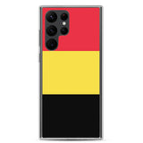 Coque téléphone drapeau de la belgique - pixelforma