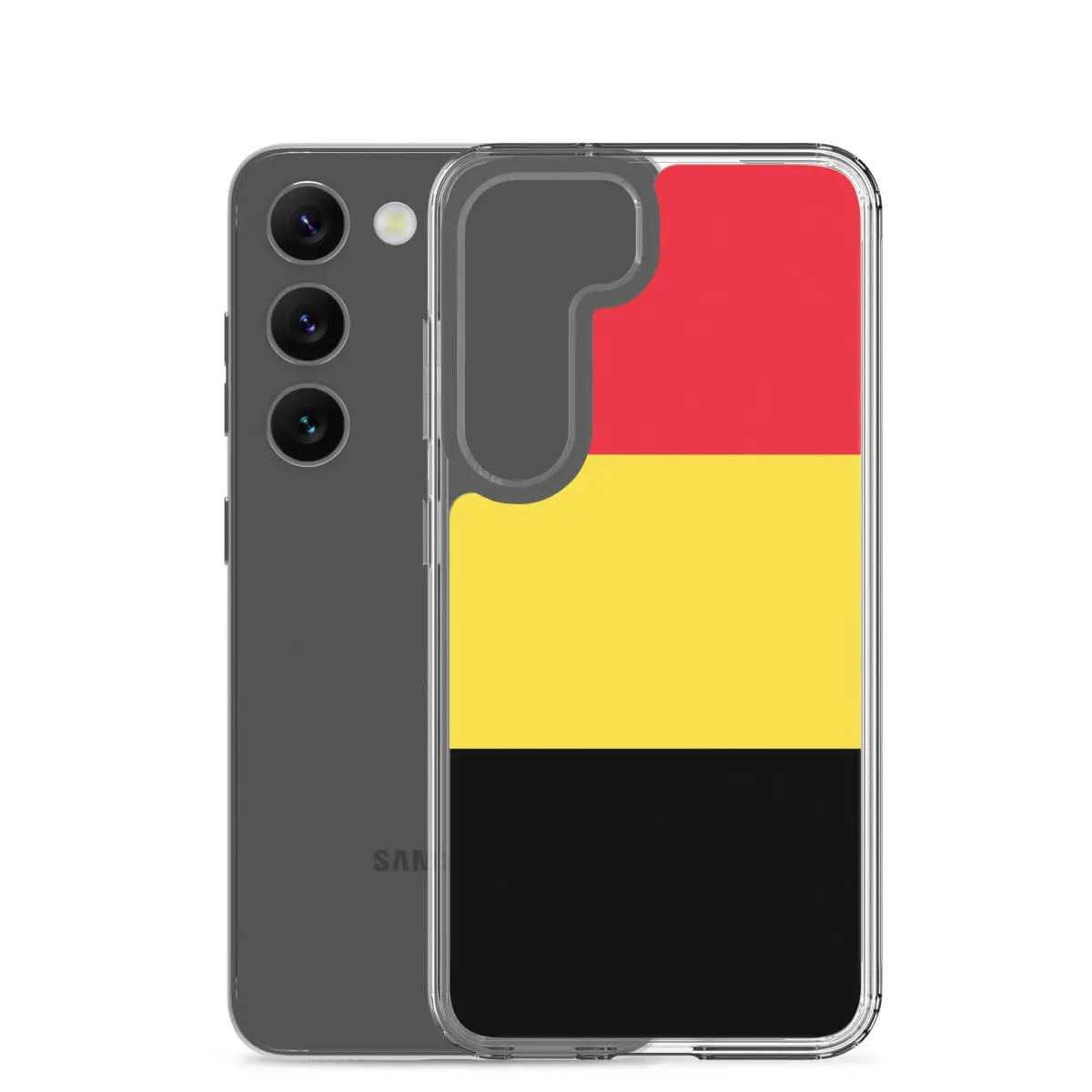 Coque téléphone drapeau de la belgique - pixelforma