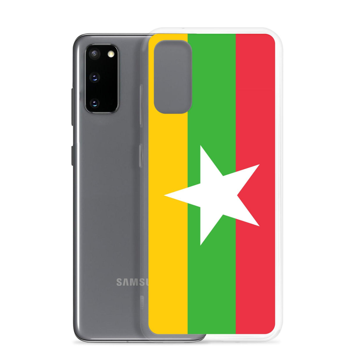 Coque Téléphone Drapeau de la Birmanie - Pixelforma