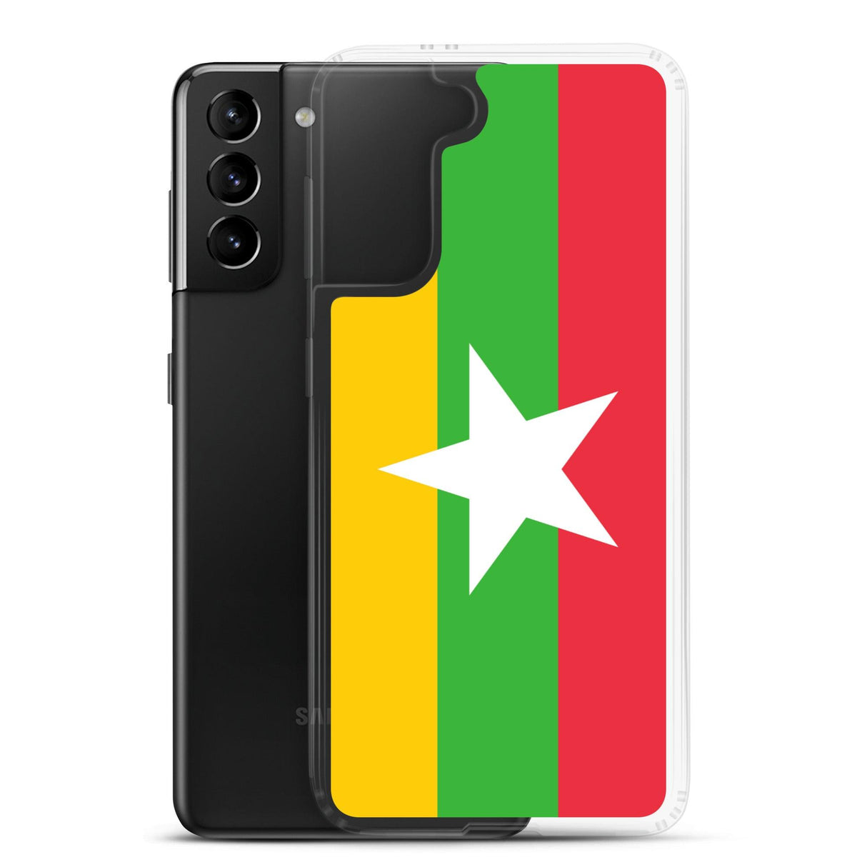 Coque Téléphone Drapeau de la Birmanie - Pixelforma