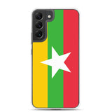 Coque Téléphone Drapeau de la Birmanie - Pixelforma