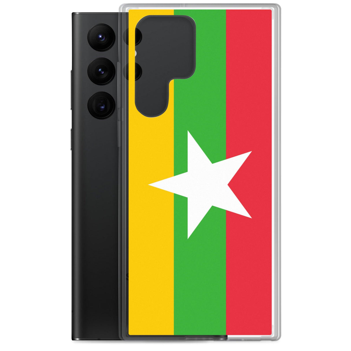 Coque Téléphone Drapeau de la Birmanie - Pixelforma