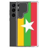 Coque Téléphone Drapeau de la Birmanie - Pixelforma