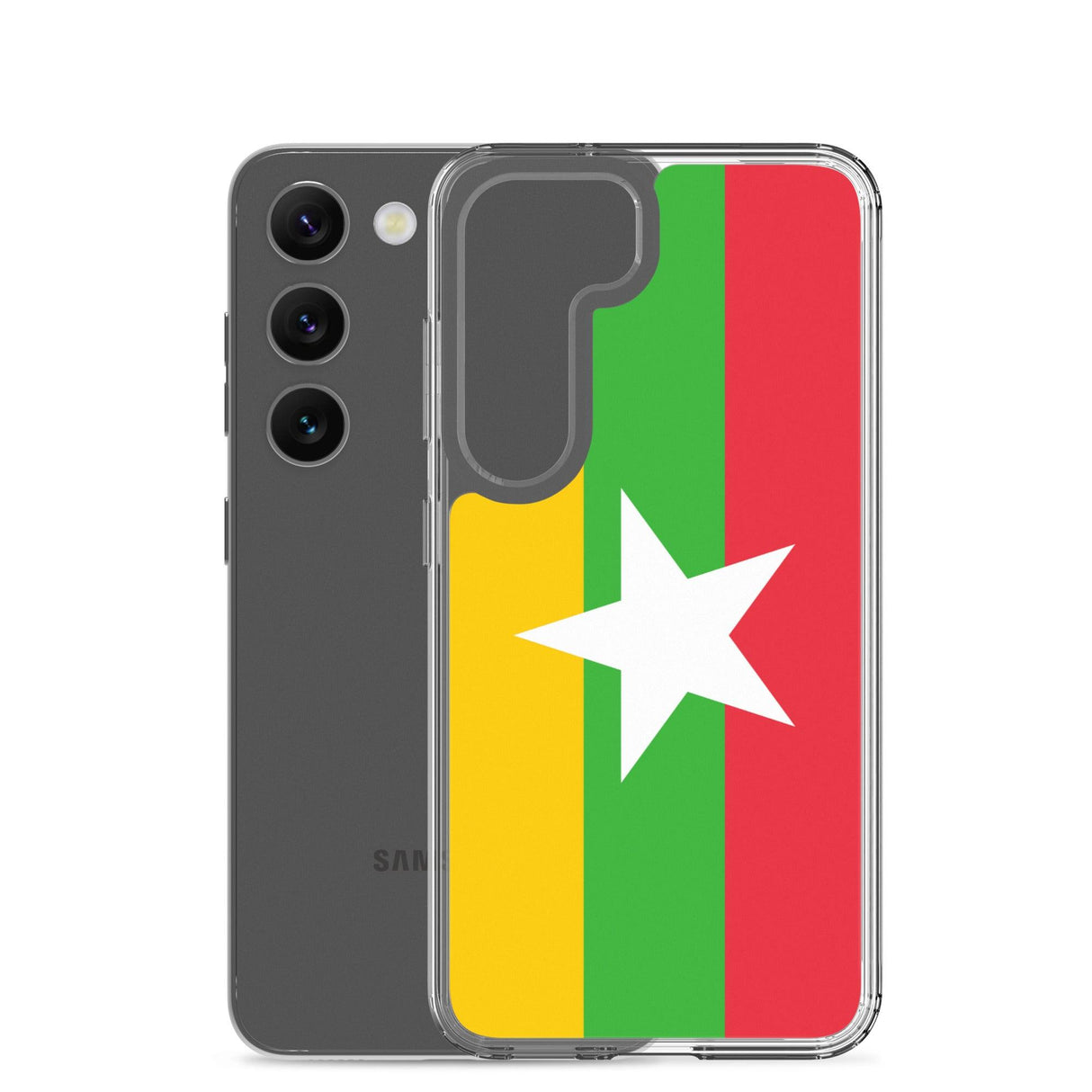 Coque Téléphone Drapeau de la Birmanie - Pixelforma