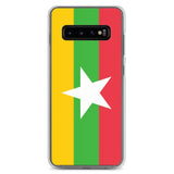 Coque Téléphone Drapeau de la Birmanie - Pixelforma