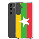 Coque Téléphone Drapeau de la Birmanie - Pixelforma