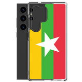 Coque Téléphone Drapeau de la Birmanie - Pixelforma