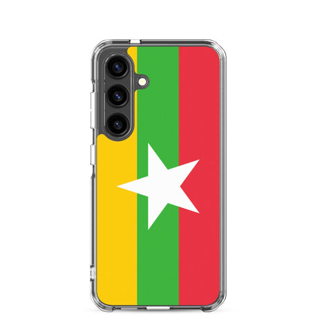 Coque Téléphone Drapeau de la Birmanie - Pixelforma