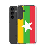 Coque Téléphone Drapeau de la Birmanie - Pixelforma