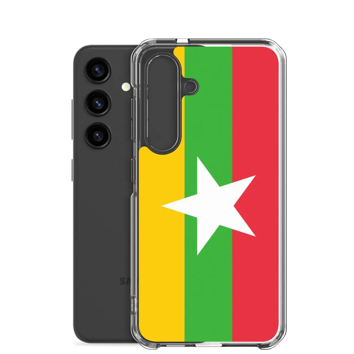 Coque Téléphone Drapeau de la Birmanie - Pixelforma 