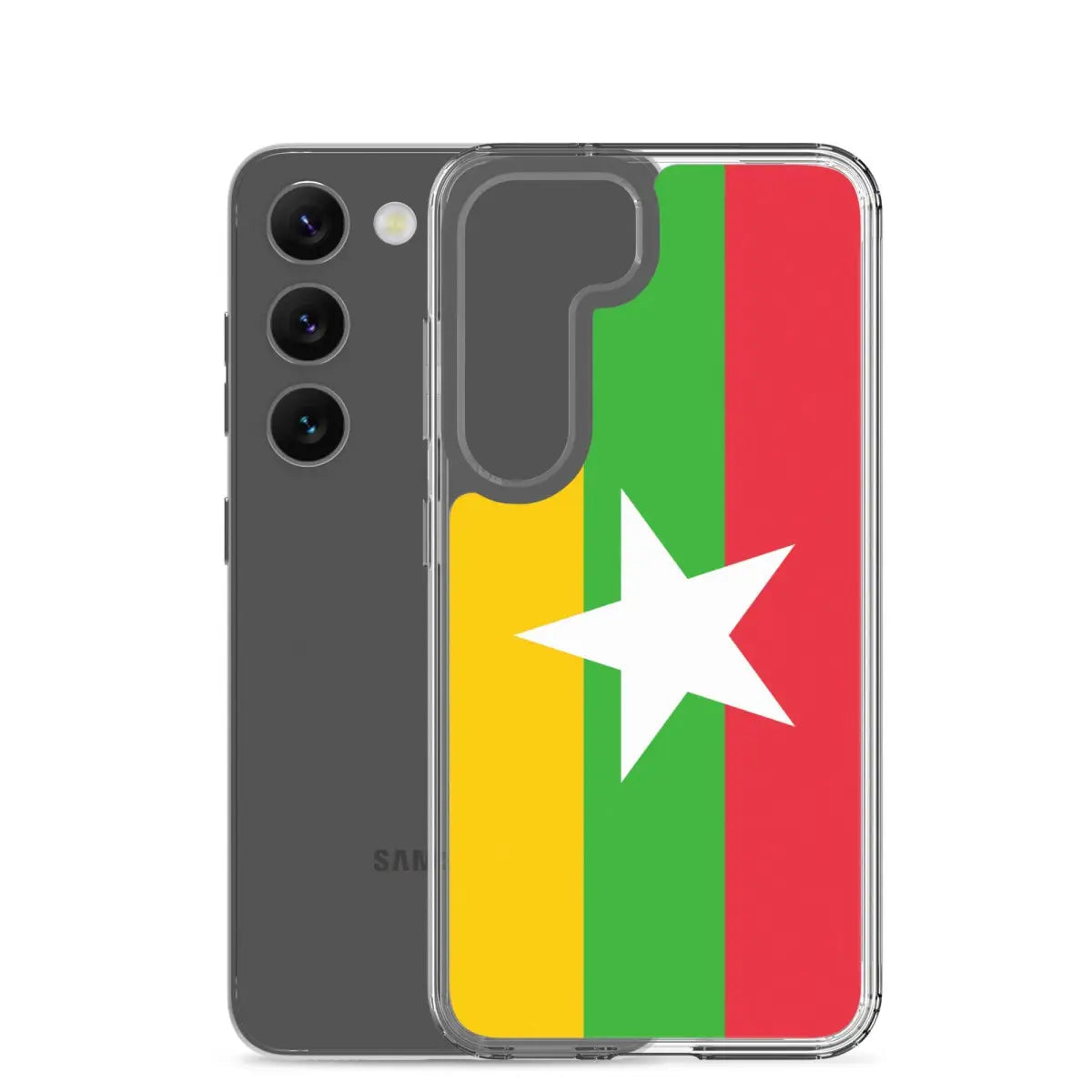 Coque Téléphone Drapeau de la Birmanie - Pixelforma 