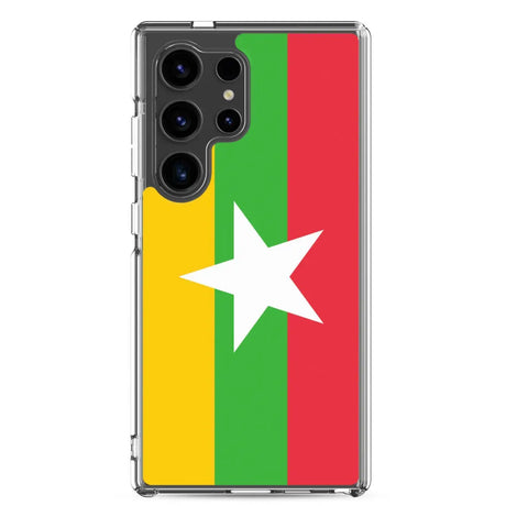 Coque Téléphone Drapeau de la Birmanie - Pixelforma 