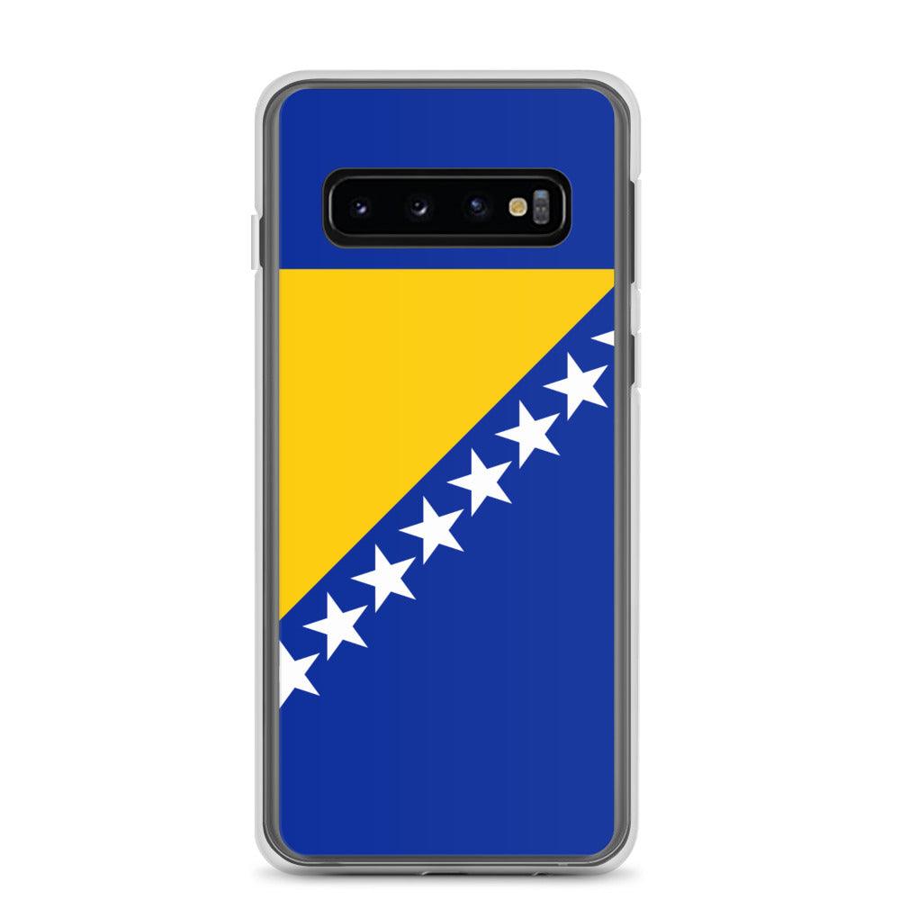 Coque Téléphone Drapeau de la Bosnie-Herzégovine - Pixelforma