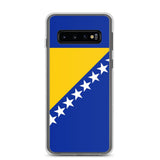 Coque Téléphone Drapeau de la Bosnie-Herzégovine - Pixelforma