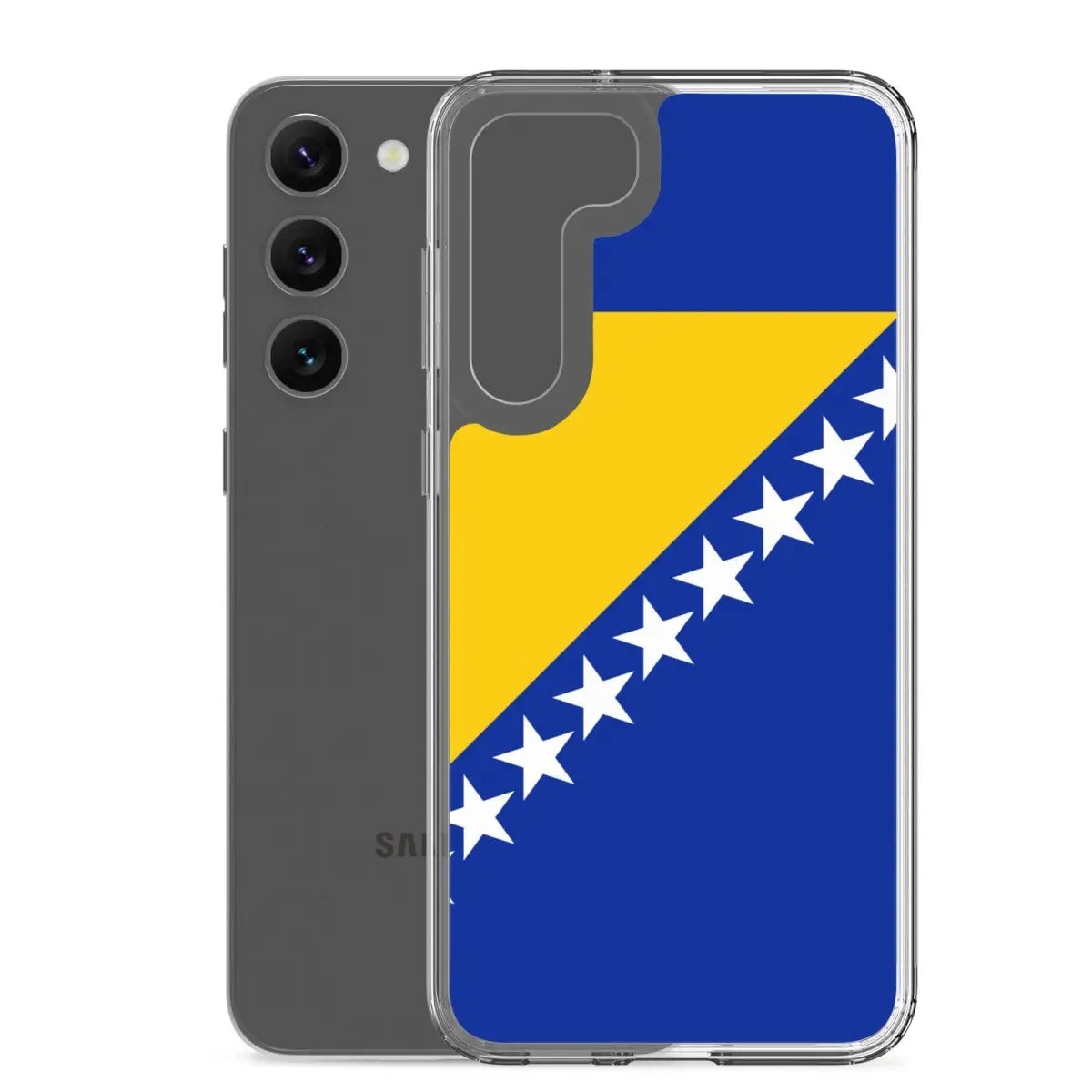 Coque téléphone drapeau de la bosnie-herzégovine - pixelforma