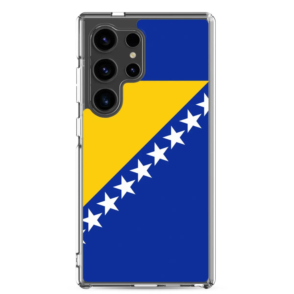 Coque téléphone drapeau de la bosnie-herzégovine - pixelforma