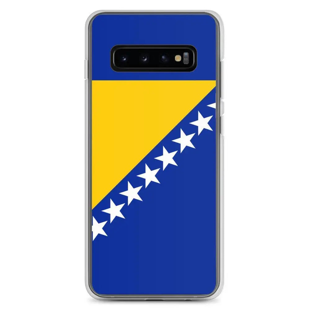 Coque téléphone drapeau de la bosnie-herzégovine - pixelforma