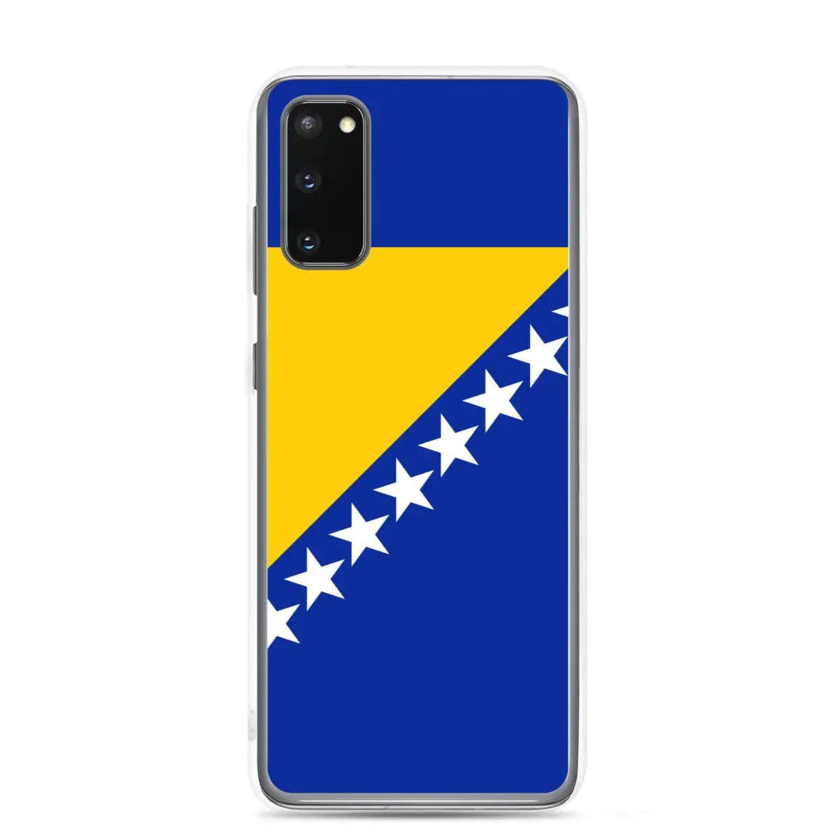 Coque téléphone drapeau de la bosnie-herzégovine - pixelforma