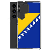 Coque téléphone drapeau de la bosnie-herzégovine - pixelforma
