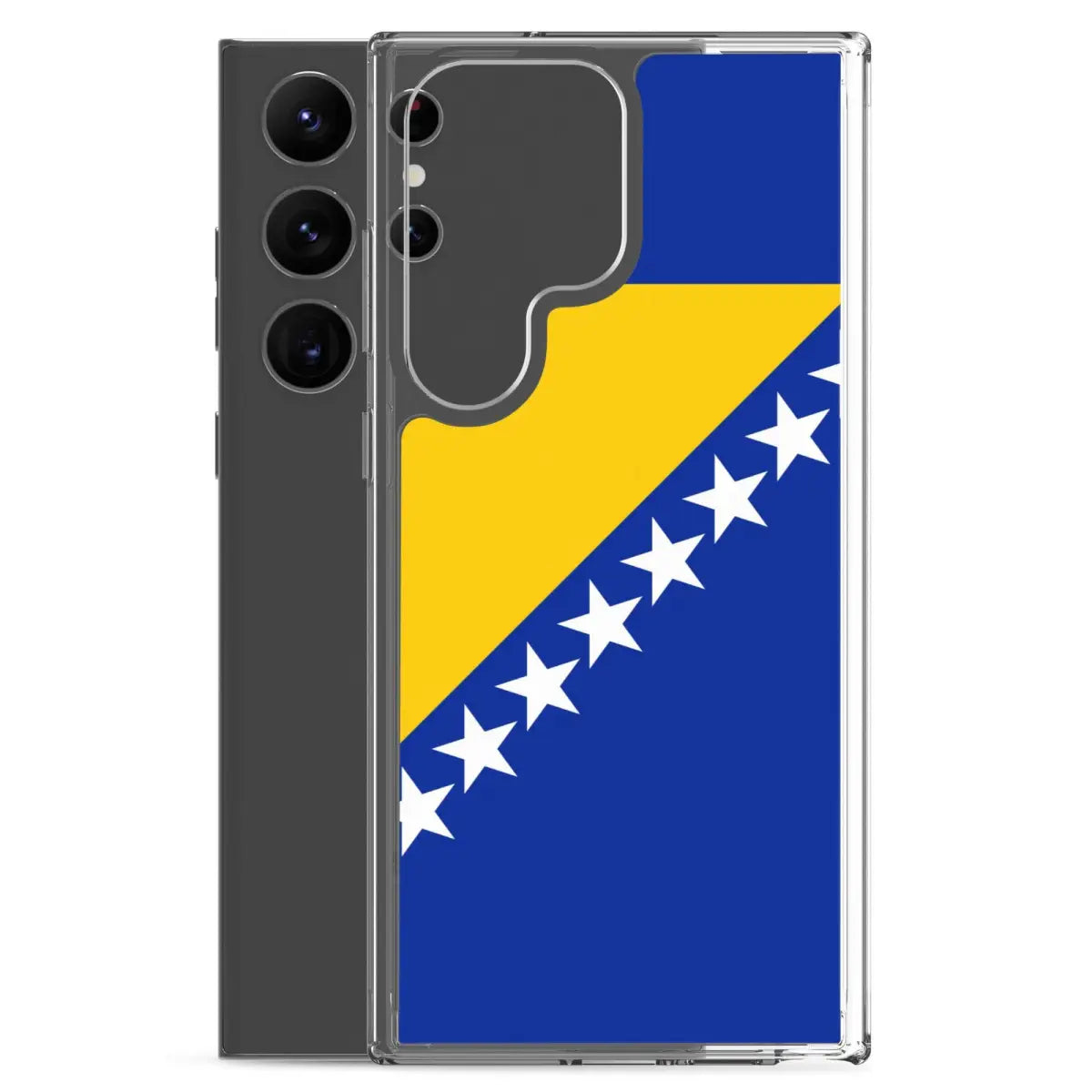 Coque téléphone drapeau de la bosnie-herzégovine - pixelforma