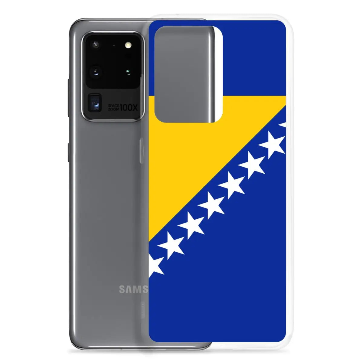 Coque téléphone drapeau de la bosnie-herzégovine - pixelforma