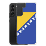 Coque téléphone drapeau de la bosnie-herzégovine - pixelforma