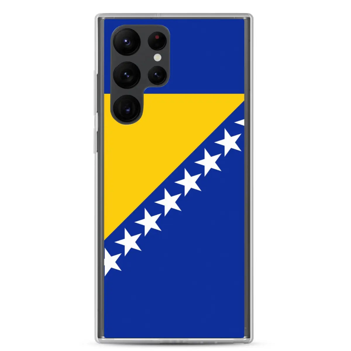 Coque téléphone drapeau de la bosnie-herzégovine - pixelforma