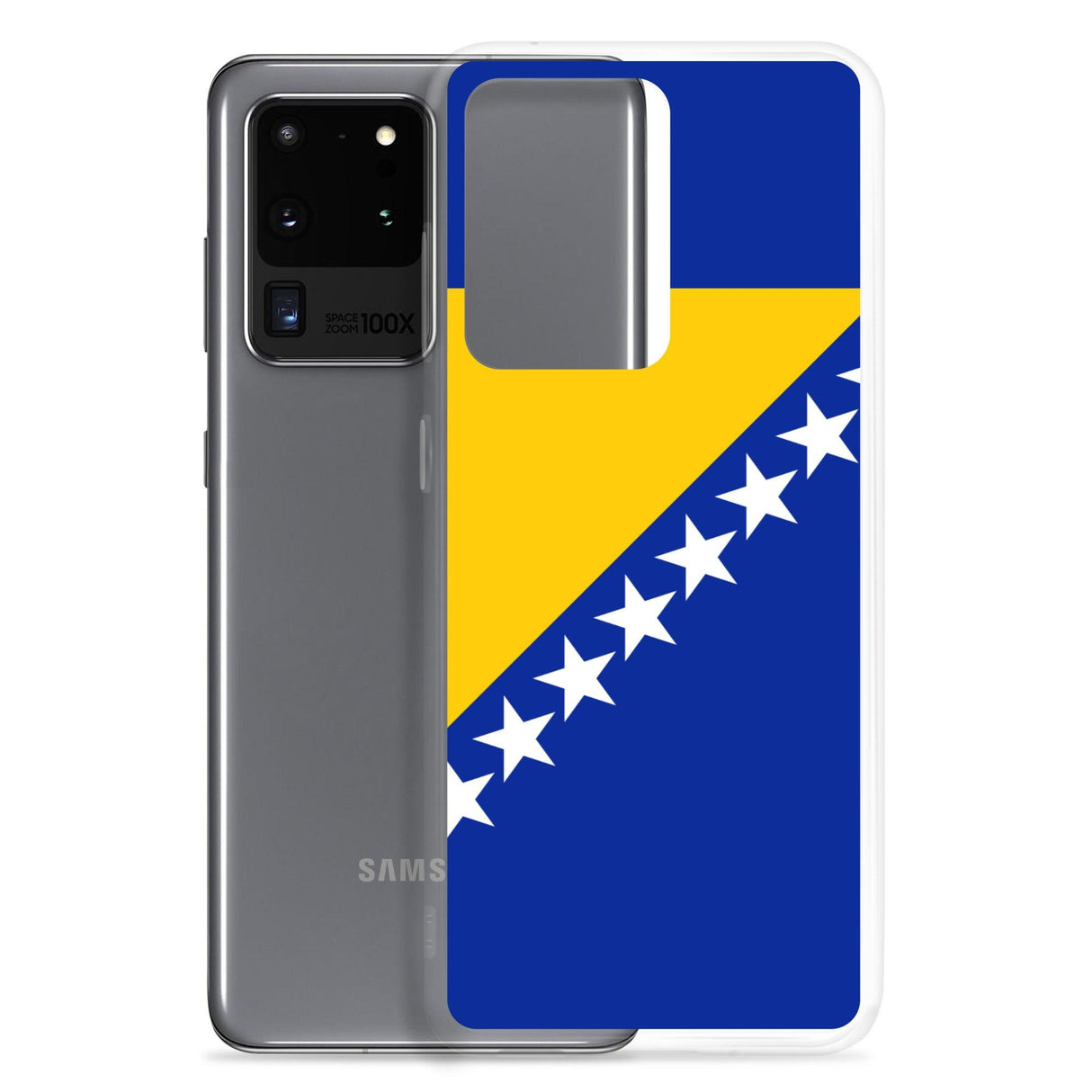 Coque Téléphone Drapeau de la Bosnie-Herzégovine - Pixelforma