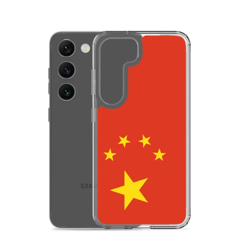 Coque Téléphone Drapeau de la Chine - Pixelforma 