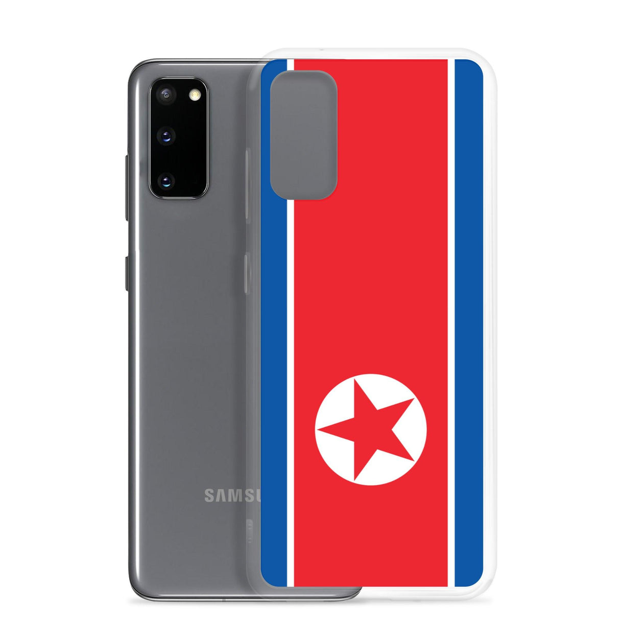 Coque Téléphone Drapeau de la Corée du Nord - Pixelforma