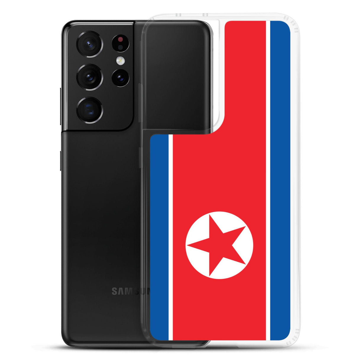 Coque Téléphone Drapeau de la Corée du Nord - Pixelforma