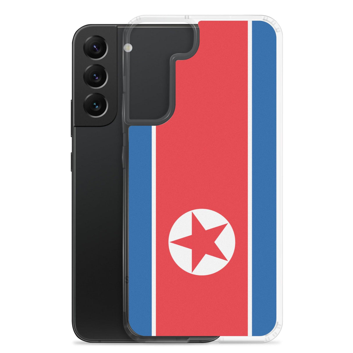 Coque Téléphone Drapeau de la Corée du Nord - Pixelforma