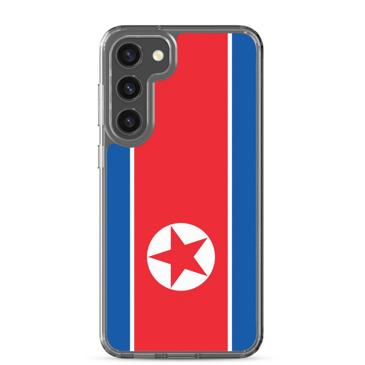 Coque Téléphone Drapeau de la Corée du Nord - Pixelforma