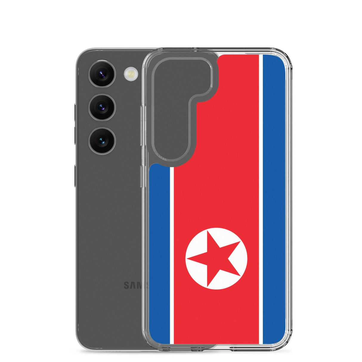 Coque Téléphone Drapeau de la Corée du Nord - Pixelforma