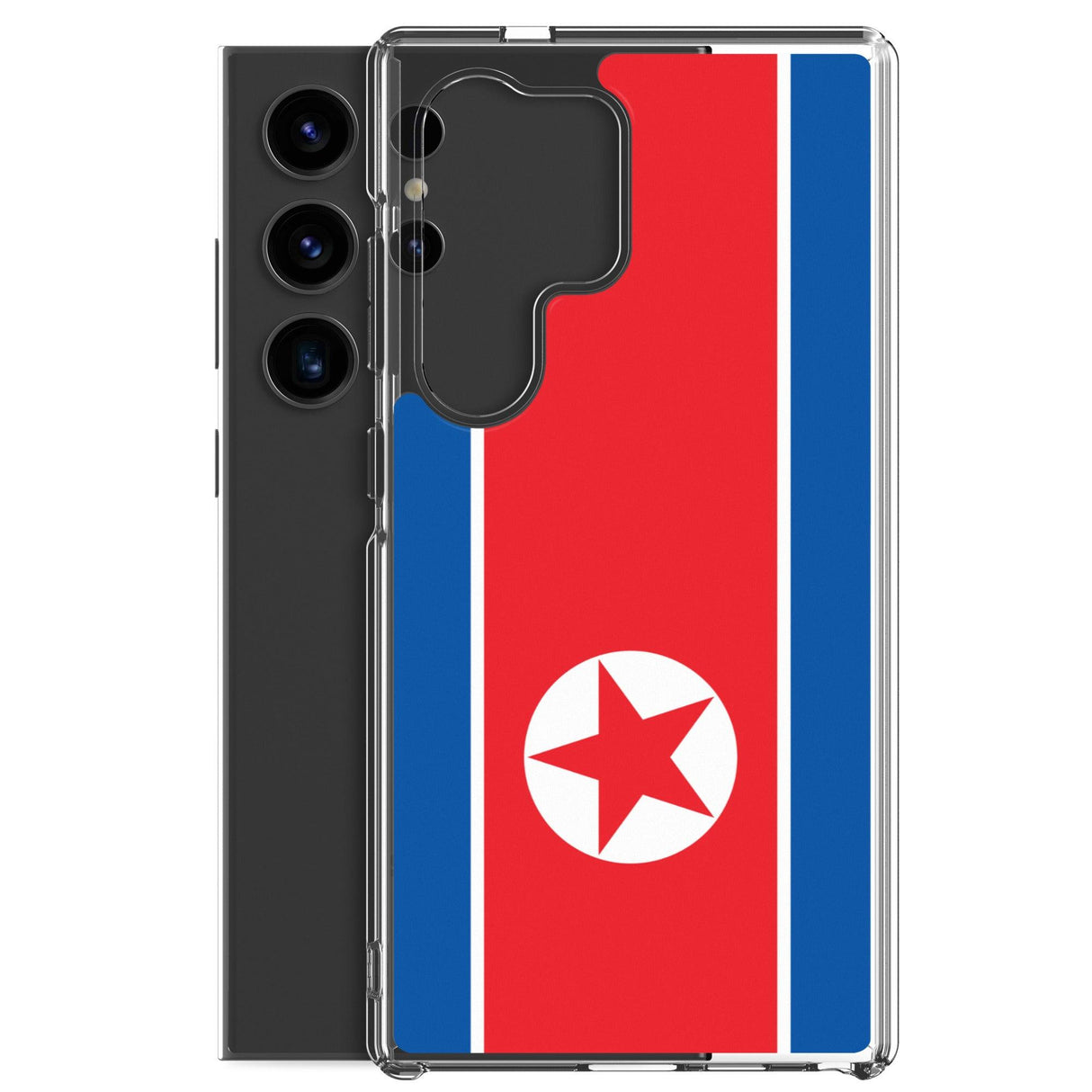 Coque Téléphone Drapeau de la Corée du Nord - Pixelforma