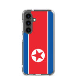 Coque Téléphone Drapeau de la Corée du Nord - Pixelforma