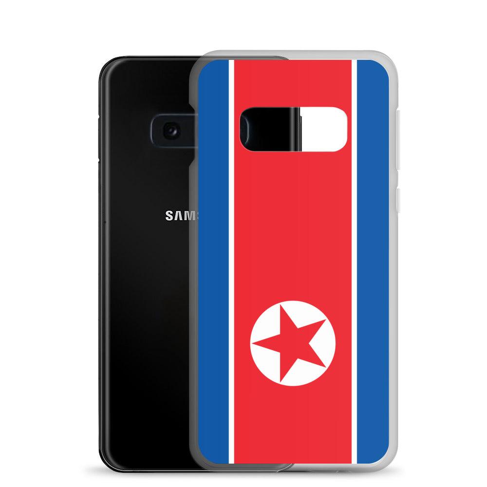 Coque Téléphone Drapeau de la Corée du Nord - Pixelforma