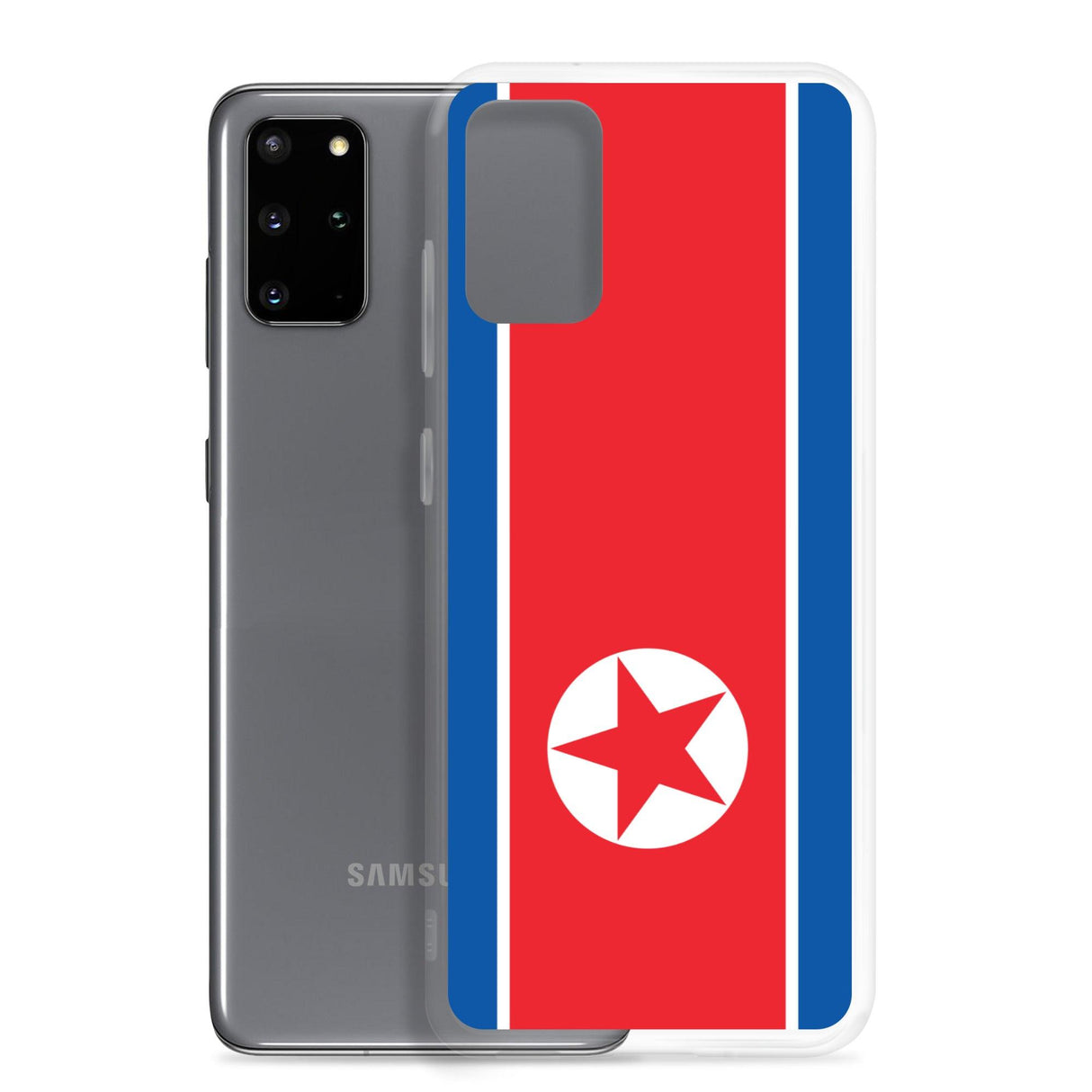 Coque Téléphone Drapeau de la Corée du Nord - Pixelforma