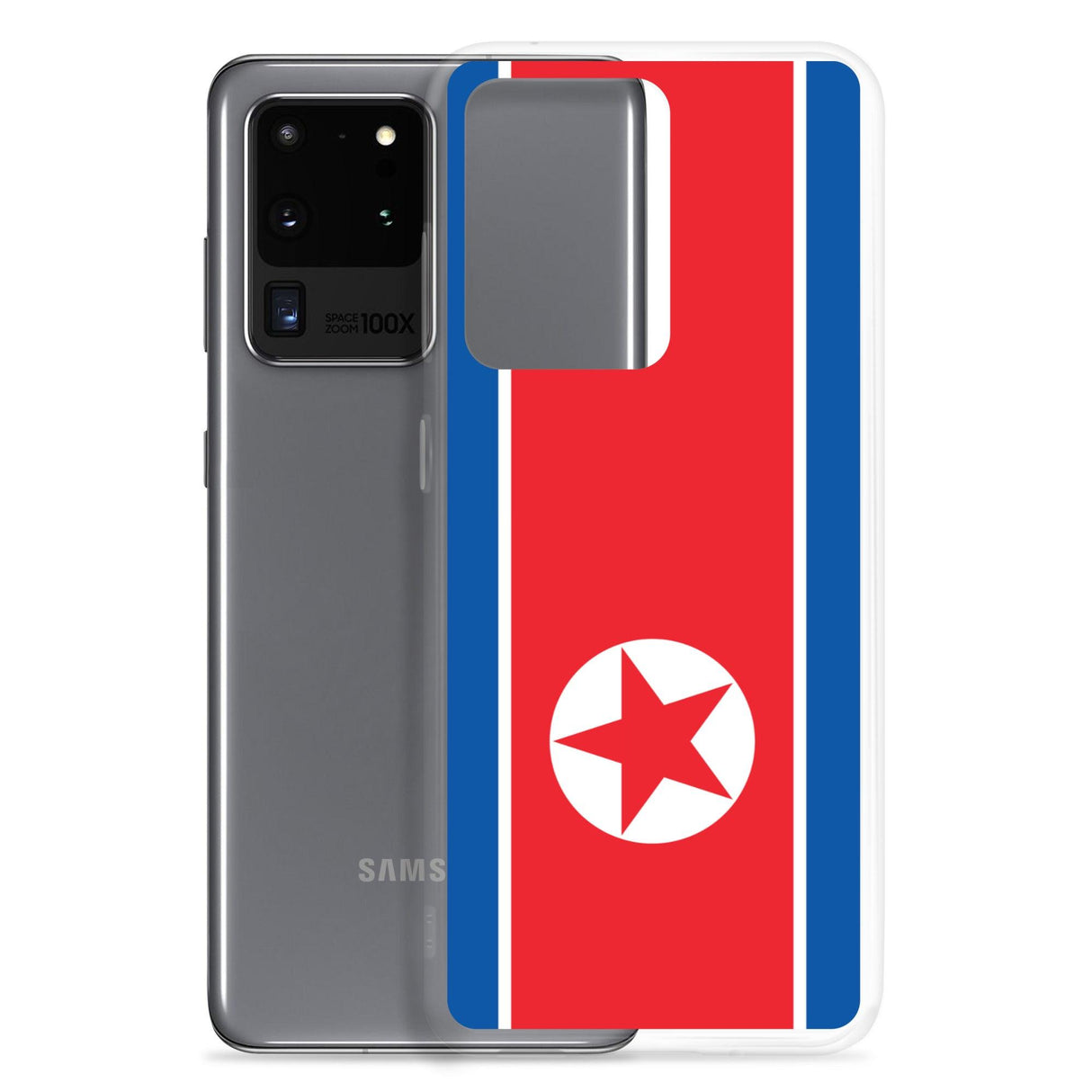 Coque Téléphone Drapeau de la Corée du Nord - Pixelforma