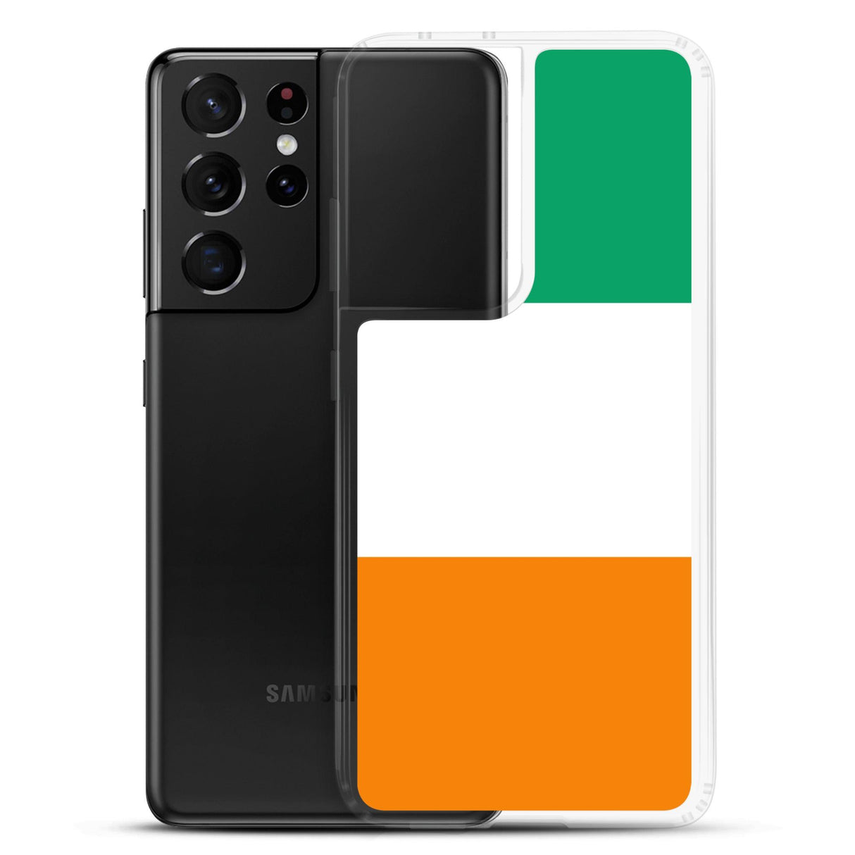 Coque Téléphone Drapeau de la Côte d'Ivoire - Pixelforma