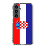 Coque téléphone drapeau de la croatie - pixelforma