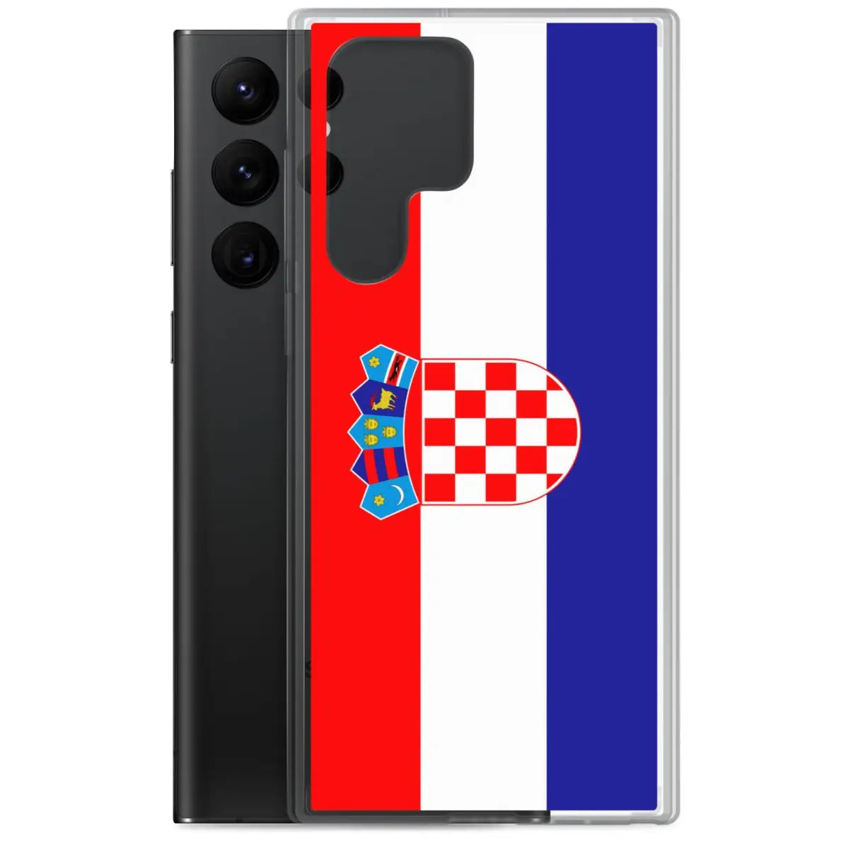 Coque téléphone drapeau de la croatie - pixelforma