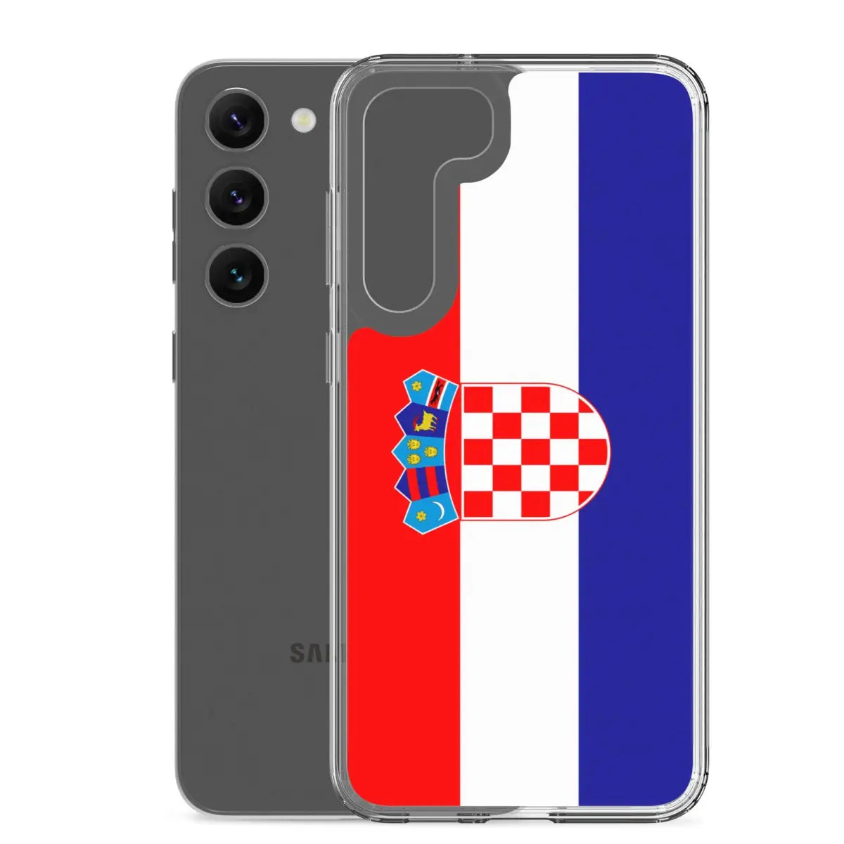 Coque téléphone drapeau de la croatie - pixelforma