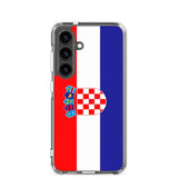 Coque téléphone drapeau de la croatie - pixelforma