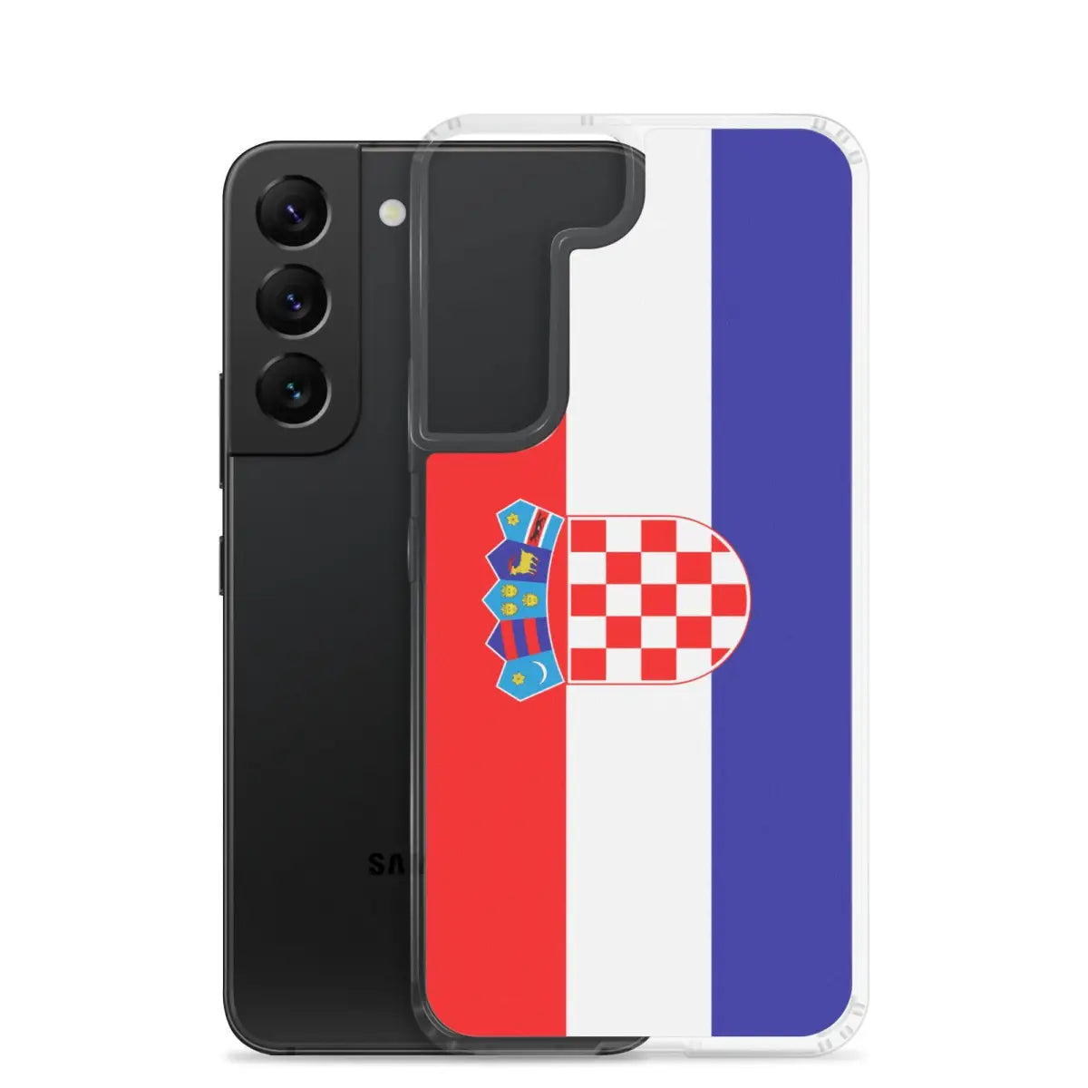 Coque téléphone drapeau de la croatie - pixelforma