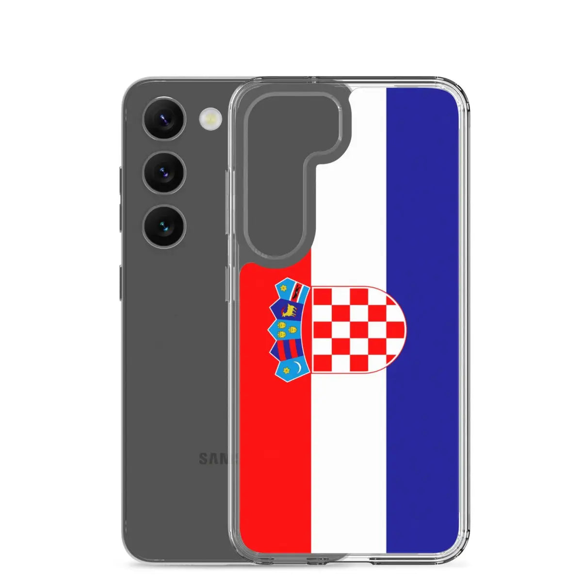 Coque téléphone drapeau de la croatie - pixelforma