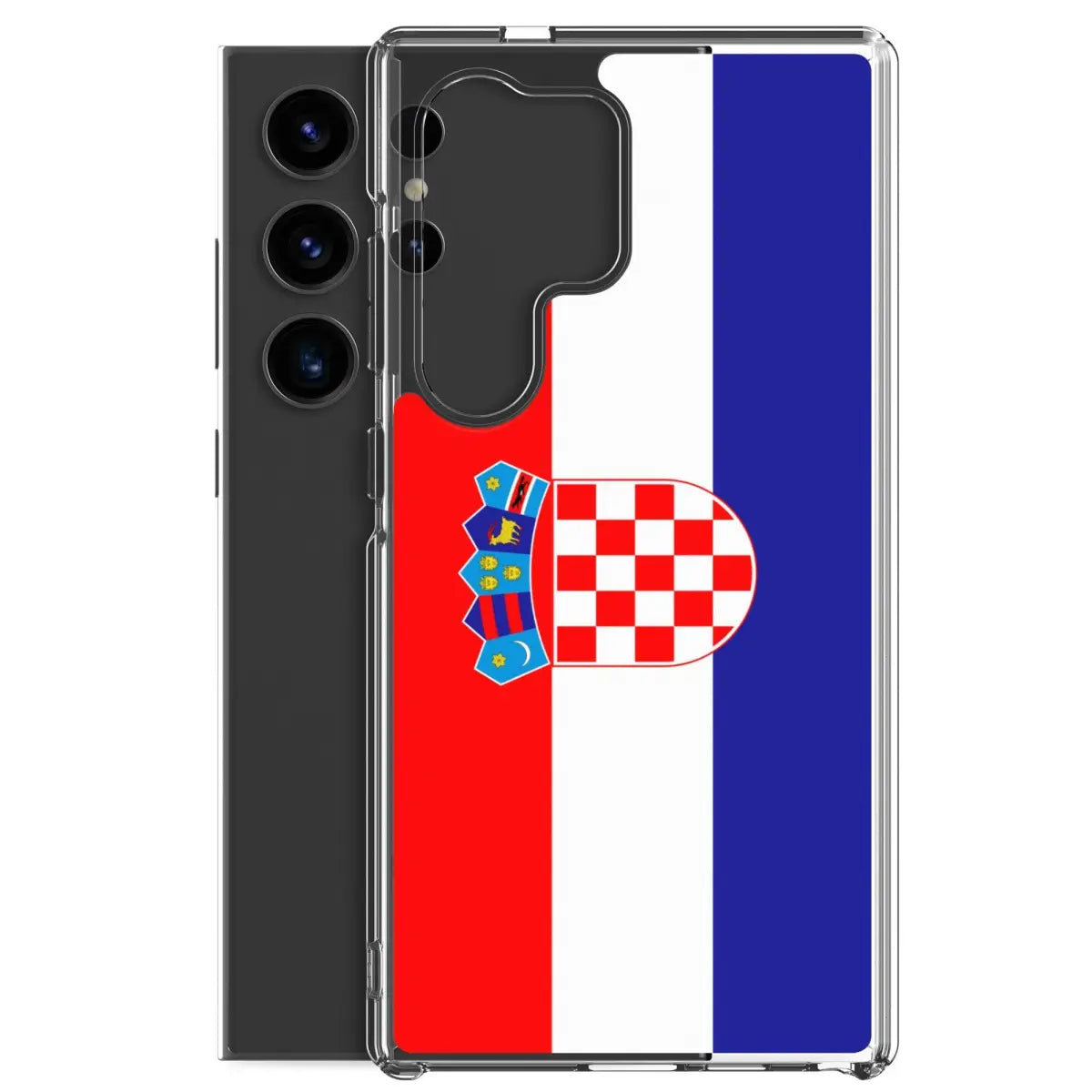 Coque téléphone drapeau de la croatie - pixelforma