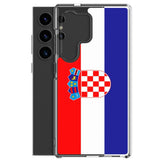 Coque téléphone drapeau de la croatie - pixelforma