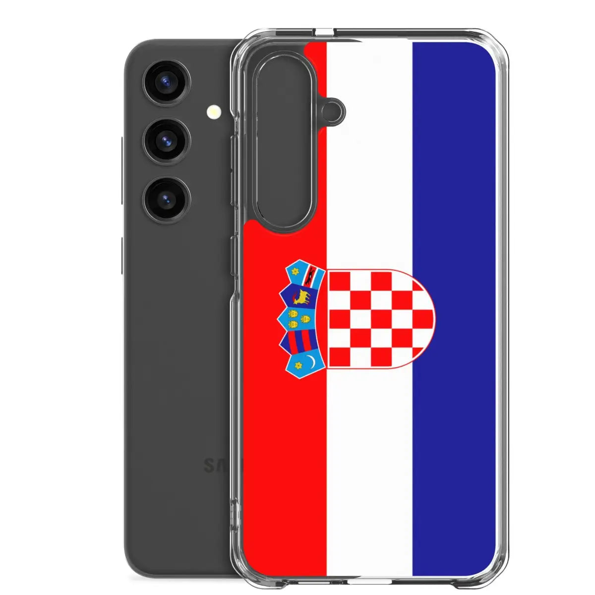 Coque téléphone drapeau de la croatie - pixelforma
