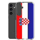 Coque téléphone drapeau de la croatie - pixelforma